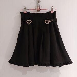 ROJITA | Heart Buckle Skirt